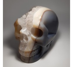 Crâne en Agate