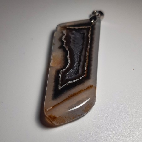 Pendentif Agate polyédrique
