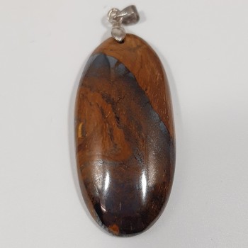 Pendentif en pierre naturelle Œil de Tigre.