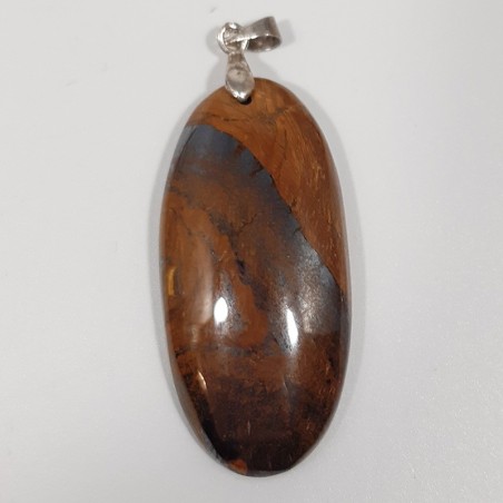 Pendentif en pierre naturelle Œil de Tigre.