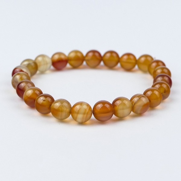Bracelet en pierres naturelles Cornaline.