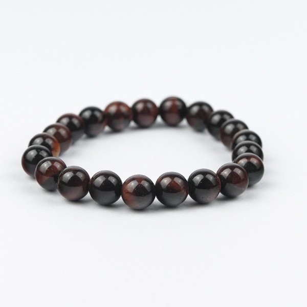 Bracelet en pierres naturelles Œil de taureau.