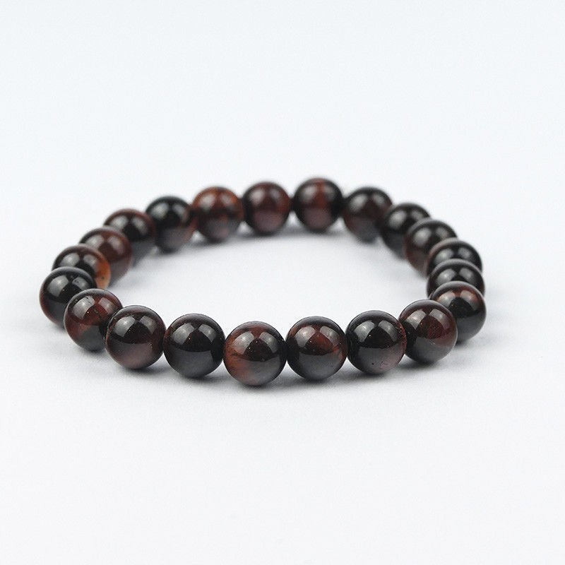 Bracelet en pierres naturelles Œil de taureau. Bracelet en pierres naturelles Œil de taureau.