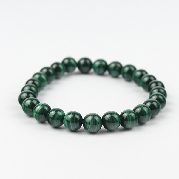 Bracelet en pierres naturelles Malachite