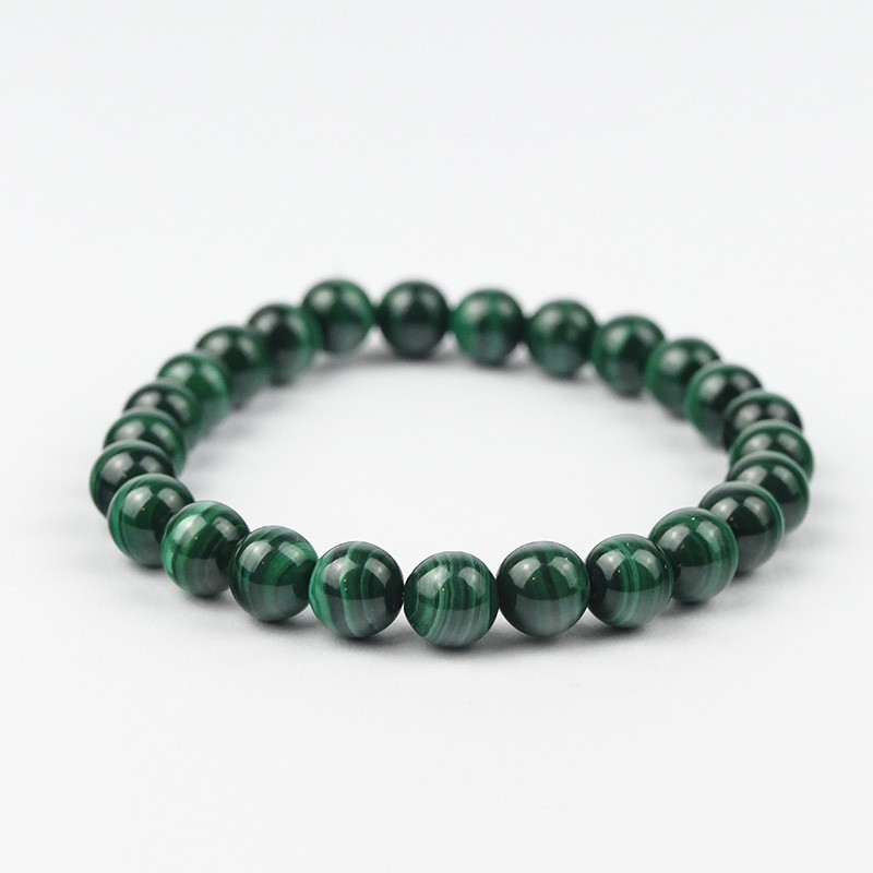 Bracelet en pierres naturelles Malachite Bracelet en pierres naturelles Malachite