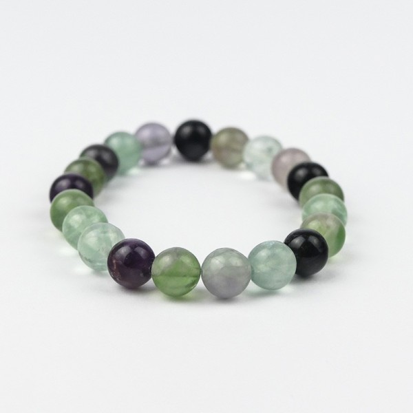 Bracelet en pierres naturelles Fluorite.