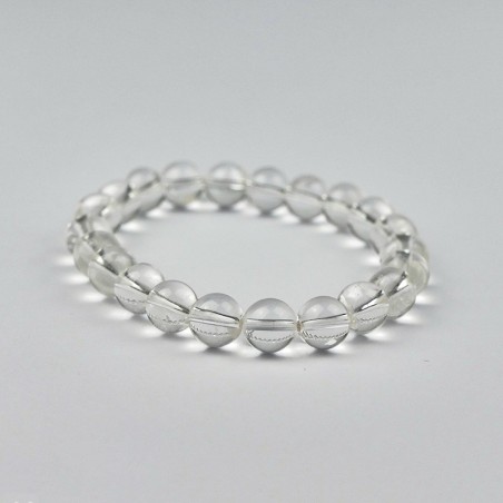 Bracelet en pierres naturelles Cristal de Roche.