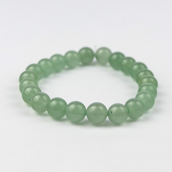 Bracelet en pierres naturelles Aventurine verte
