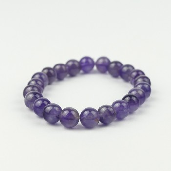 Bracelet en pierres naturelles Améthyste