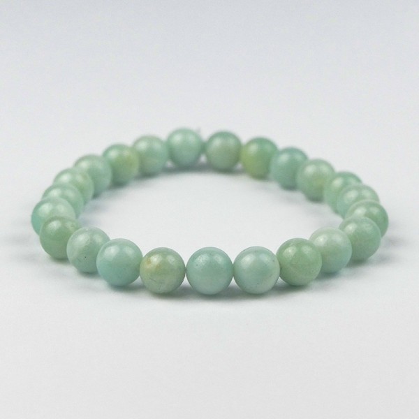 Bracelet en pierres naturelles Amazonite.