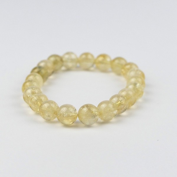 Bracelet  en pierres naturelles Citrine.
