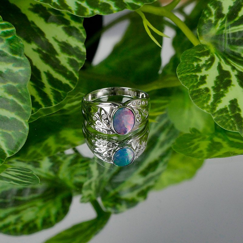 Bague Opale, pièce unique