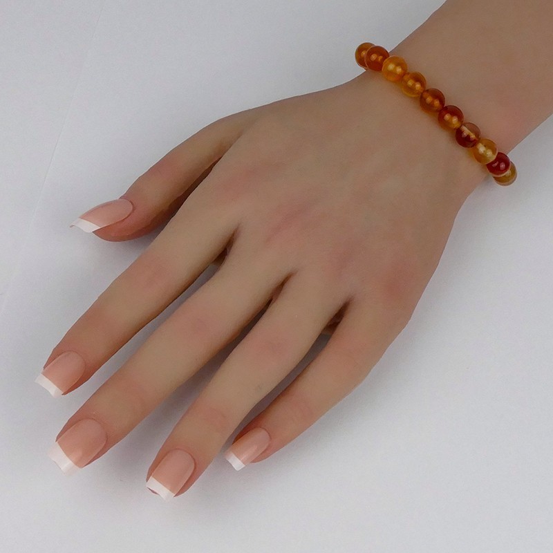 Bracelet en pierres naturelles Cornaline.