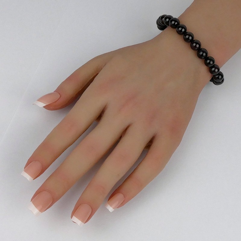 Bracelet en pierres naturelles Grenat almandin .