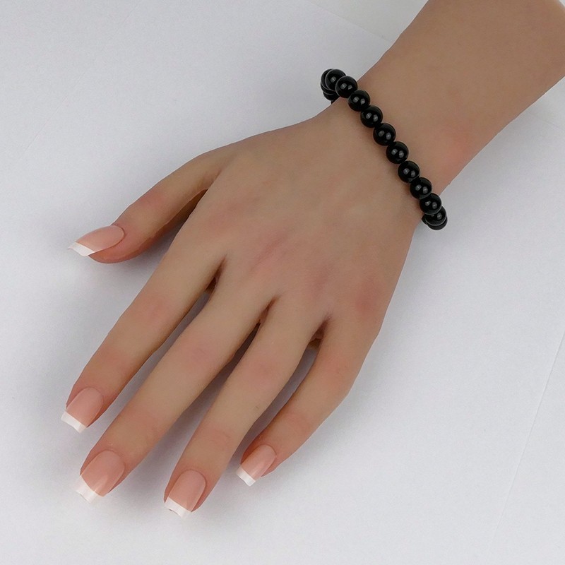 Bracelet Onyx noir