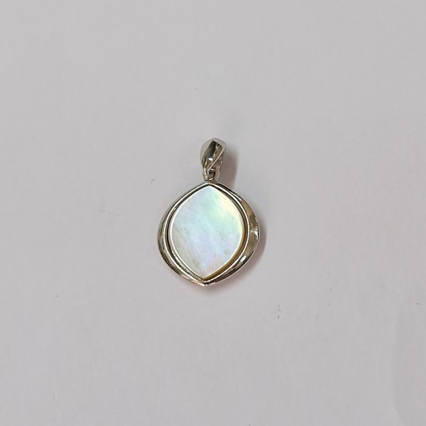 Pendentif Nacre et Argent 925