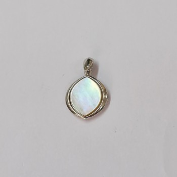 Pendentif Nacre et Argent 925