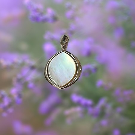 Pendentif Nacre et Argent 925