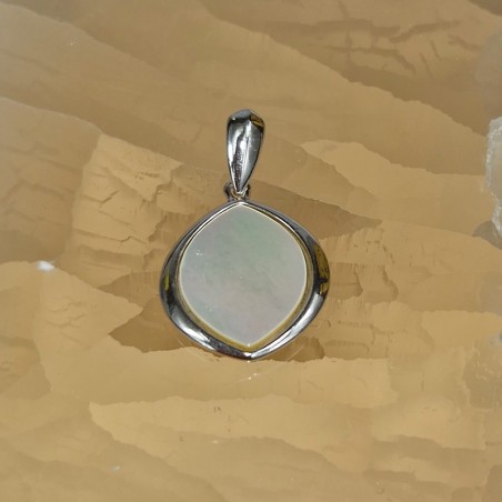 Pendentif Nacre et Argent 925
