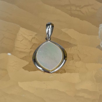 Pendentif Nacre et Argent 925