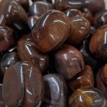 Œil de Taureau, pierre roulée.