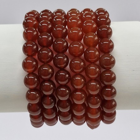 Bracelet en pierres naturelles Cornaline.