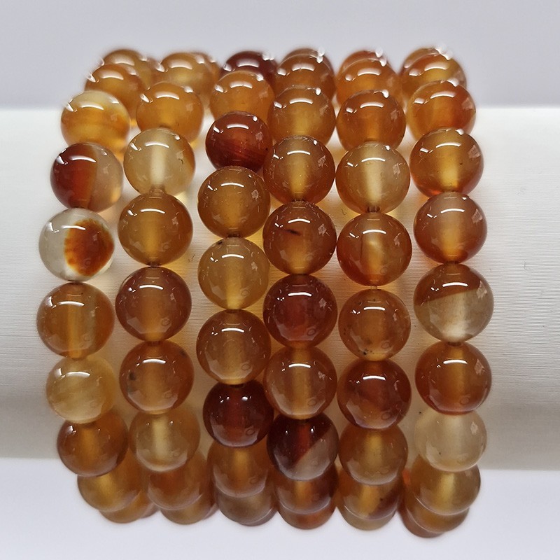Bracelet en pierres naturelles Cornaline.