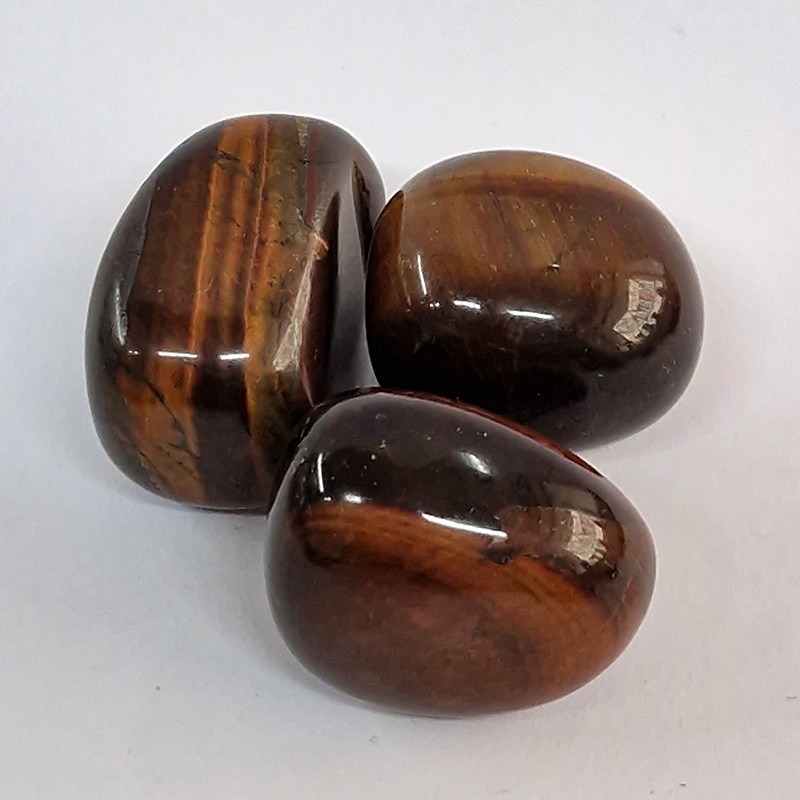 Œil de Taureau, pierre roulée.