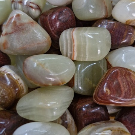 copy of Onyx marbre, pierre roulée.