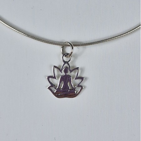 copy of copy of Pendentif Argent 925, Fleur de Vie et Turquoise