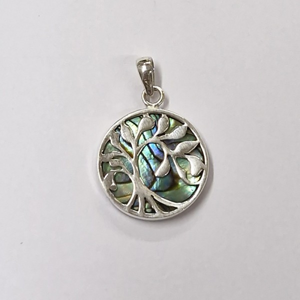 Pendentif Abalone, argent 925