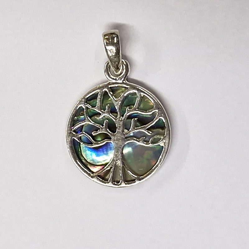 Pendentif Abalone, argent 925