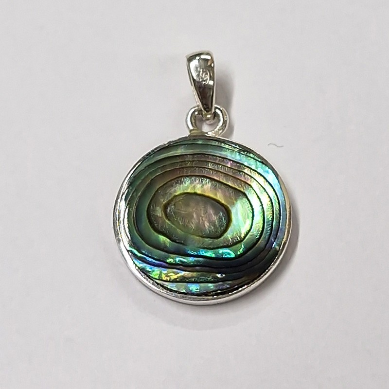 Pendentif Abalone, argent 925