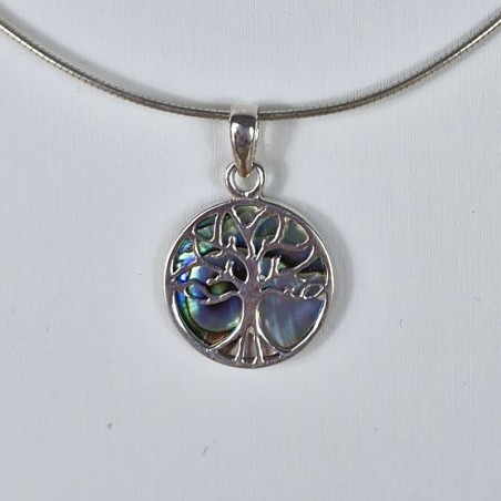Pendentif Abalone, argent 925