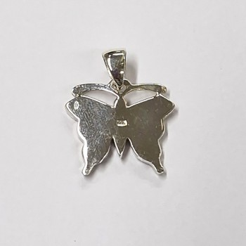 Pendentif nacre blanche, argent 925