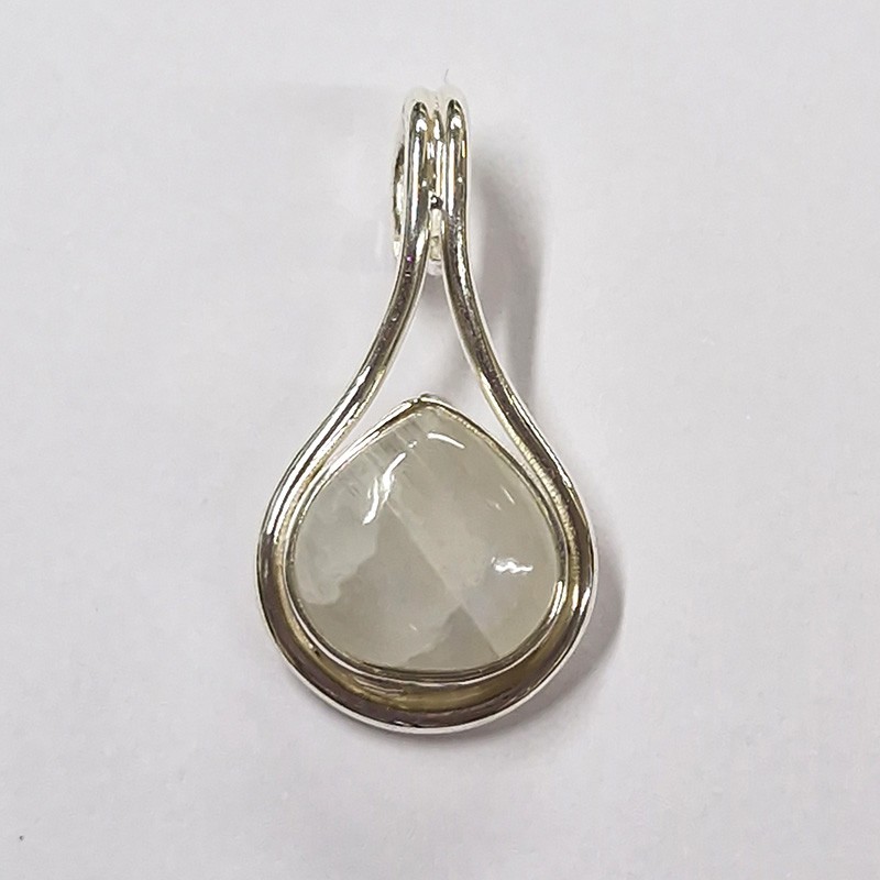 Pendentif Pierre de Lune, argent 925
