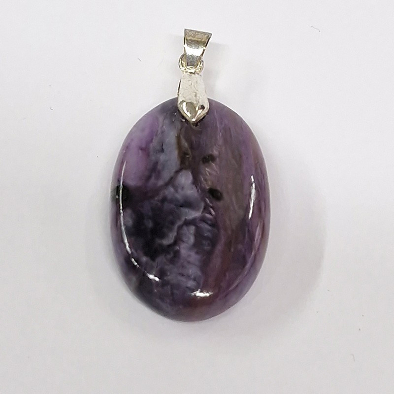 Pendentif Charoïte, argent 925