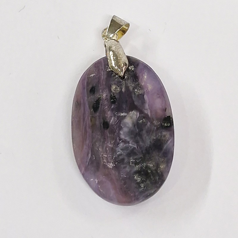 Pendentif Charoïte, argent 925