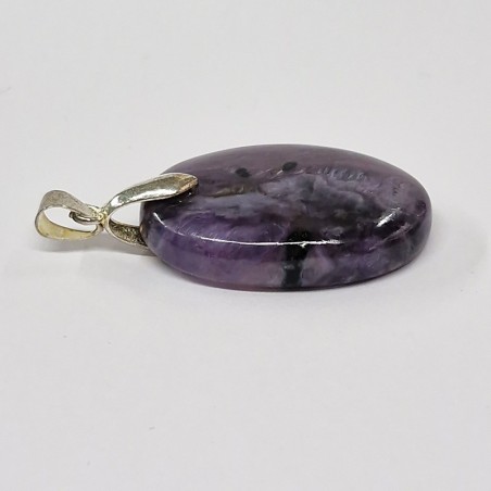 Pendentif Charoïte, argent 925