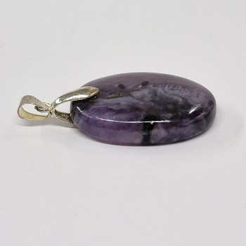 Pendentif Charoïte, argent 925