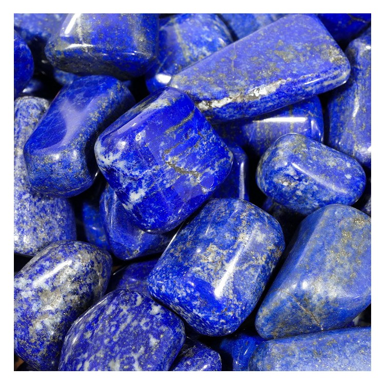 Lapis-Lazuli, pierre roulée.